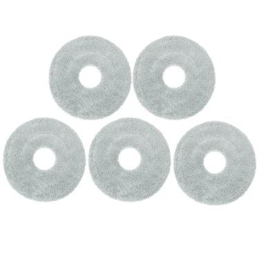 Imagem de NUHFUFA 5 peças de toalhetes de limpeza, peças de substituição, acessórios para aspirador de pó robô para Xiao-mi Mijia X20 MAX/X20 PRO Sweeper