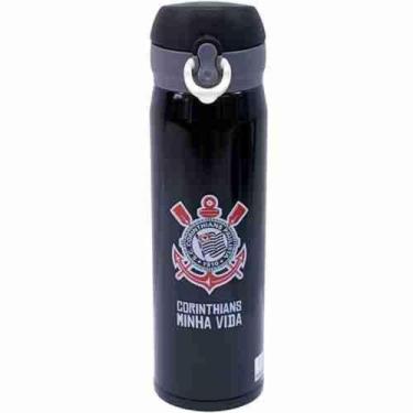 Imagem de Garrafa Térmica 420ml - Corinthians - Mileno