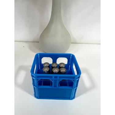 Imagem de Guarda Porta Organizador Pilha AA AAA 9V 18650 (Vermelho, AAA)