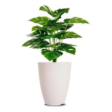 Imagem de Vaso Para Plantas 31 Cor Branco Mármore - Vasap