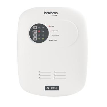 Imagem de Central de alarme de incêndio convencional com bateria CIC 06L com bat
