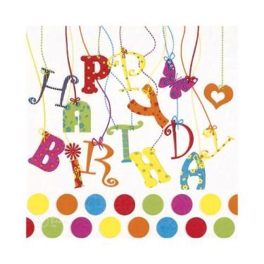 Imagem de Guardanapo de Papel Design Happy Birthday Ti-flair 24x24cm