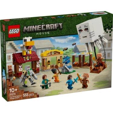 Imagem de Lego Minecraft - O Ataque Da Vila Do Balão Ghast 21273