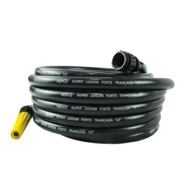 Imagem de Mangueira Luxo Jardim Forte PR300psi/lbs Preta 1/2 - 30m - Menco