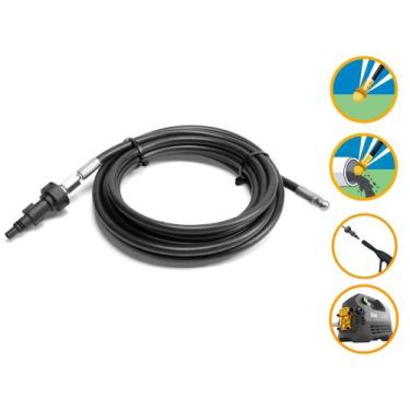 Imagem de Mangueira Nylon Desentupidora 6mt Wap WL 4000 Lavadora - COMPATÍVEL WA