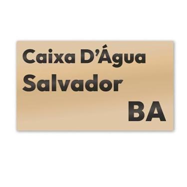 Imagem de Imã de Geladeira Caixa D’Água Salvador MDF 7cm x 4cm