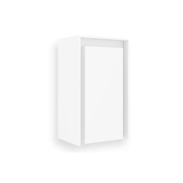 Imagem de Armário Multiuso Lavanderia Am3106 C/ Mesa Retrátil E 2 Prateleiras Branco - Tecno Mobili