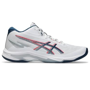 Imagem de Asics Tênis masculino Netburner Ballistic Ff Mt 4, Branco/azul mako, 39