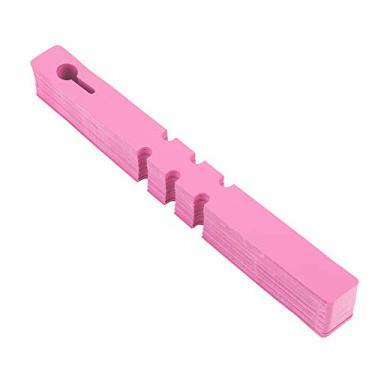 Imagem de Zerodis 100 STCs Plant Rótulos para Conchas de Sementes, Vasos e Plantas Jovens -resistente à água, Marcador de Etiqueta de Flores para Jardim (Rosa)
