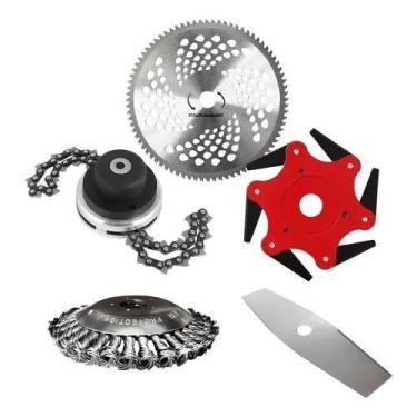 Imagem de Kit 5 Em 1 Laminas Para Roçadeira Multifuncional - Sa, Songle, Nakazak