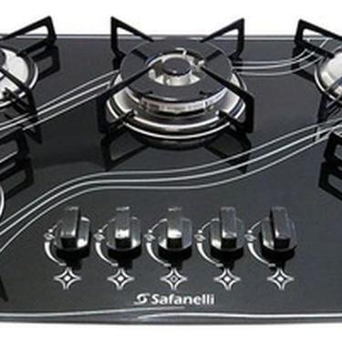 Imagem de Cooktop A Gas 5 Bocas 10500w Bivolt Safanelli Tri500