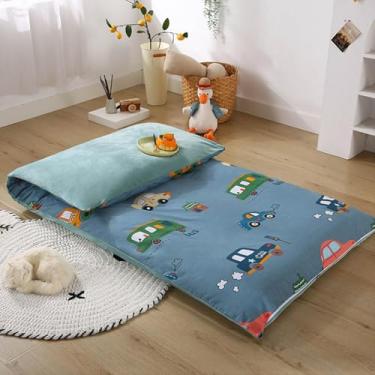 Imagem de Capa De Colchão De Algodão 100% Futon Japonês,capa Protetora De Colchão De Tatame,capa Com Zíper,capa De Futon Lavável Na Máquina,para Capa De Colchão De Chão De Futo, C, 200x220cm/79x86