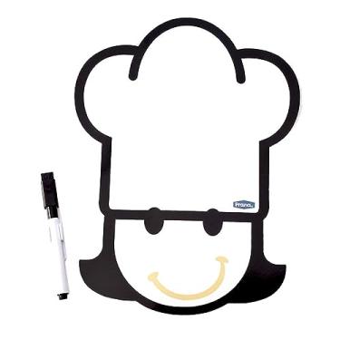 Imagem de Lousa Magnética Chef Recados Caneta Apagador Geladeira Prana