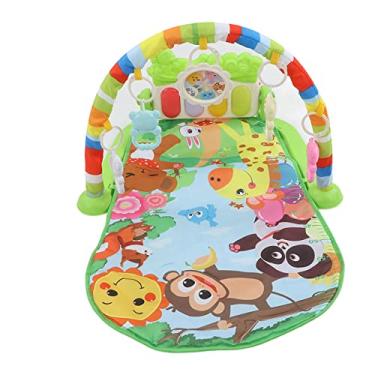 Imagem de Baby Kick Play Piano Soft Skin Friendly Educacional Gym Mat Música para Criança Rastejando