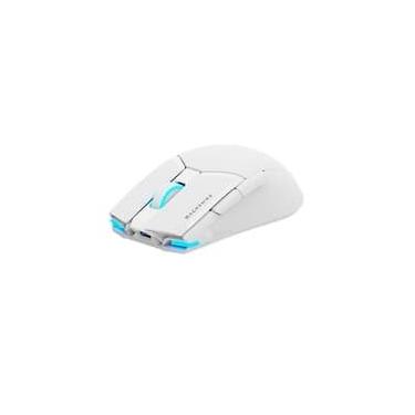 Imagem de Mouse Gamer Sem Fio Machenike M7 Pro, RGB, 26000 DPI, 6 Botões, Wireless, Branco - M720BBR