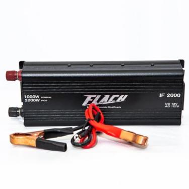 Imagem de Inversor De Tensão Flach 12v/220v - 2000w Pico-1000w Nominal