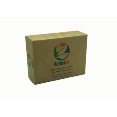 Imagem de Sabonete de sebo bovino Marvelouskin Grass Fed com óleo de hortelã x3