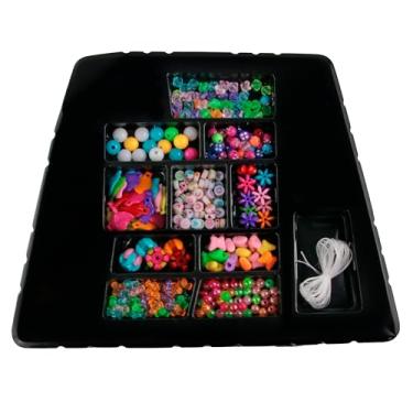 Imagem de Polibrinq Kit de Miçangas Make Brinq Pulseira Colar e Brinco