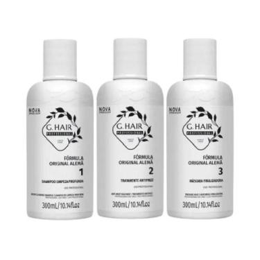 Imagem de G.Hair Escova Progressiva Alemã (3 x 300ml)