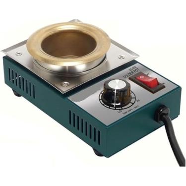 Imagem de Caldeirão De Solda, Ferro De Solda Pote De Solda Sem Chumbo Solda Desoldering Bath Tin Melting Furnace Wire Estanho Ferramenta De Estanhagem 150w / 200w / 250w / 300w, Para Me, Ss-553h 250w, 1