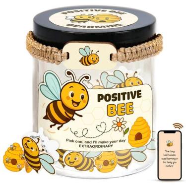 Imagem de Cartões de afirmação Jar Positive Pickle para mulheres e adolescentes 