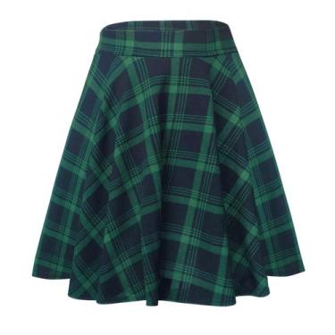 Imagem de Saia midi Urban CoCo versátil, elástica, larga, cintura alta