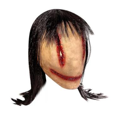 Imagem de Máscara de terror de Halloween Cos Smile Assustador Engraçado Capacete