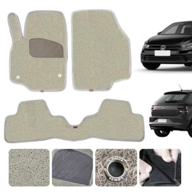 Imagem de Jogo de Tapete Polo TSI 2018 2019 2020 2021 2022 2023 2024 2025 2026 Proteção do Carpete