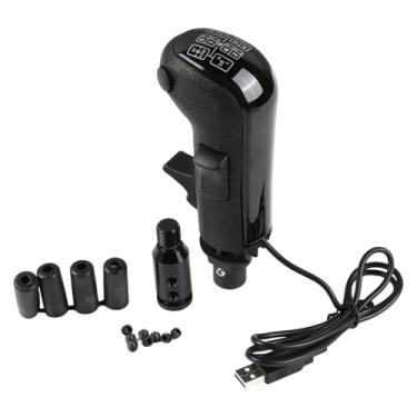 Imagem de Generic Acessório de substituição para volante de câmbio USB Truck Simulator 8 mm 10 mm 12 adaptador preto botão de mudança de marchas para peças G923