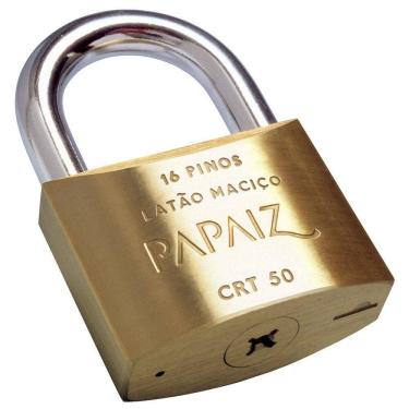 Imagem de Cadeado Tetra Chave Crt 50mm - 0101500CX - PAPAIZ
