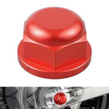 Imagem de NICECNC Porca de eixo traseiro M20XP1.5 de alumínio compatível com GasGas EC 250/350 2021-2022 EC 250F/350F 2021-2022, compatível com Husqvarna 125-450 TC/FC 2014See Fitment