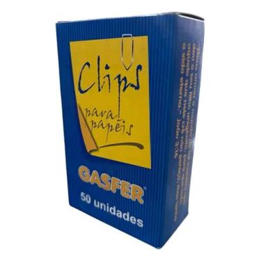 Imagem de Clips Gasfer 6/0 - Cx com 50 unidades Prata