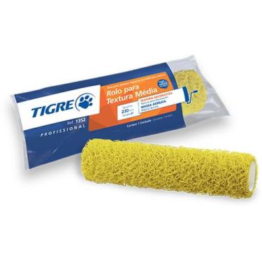 Imagem de Rolo para Textura profissional cabelo de anjo 23cm sem cabo 1352 Tigre