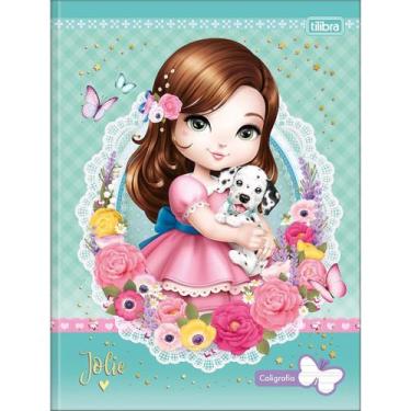 Imagem de Caderno (Caligrafia) Brochura Costurado Jolie 40 Folhas Capa Dura 187 