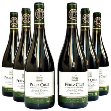 Imagem de Vinho Perez Cruz Limited Edition Syrah  Kit Com 6 Garrafas  Oferta - V