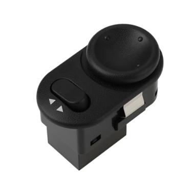 Imagem de The Lord of the Tools Interruptor de ajuste do espelho retrovisor de carro de 8 pinos 12V 09226861 compatível com Smart 450 Fortwo compatível com Opel 2000-2006