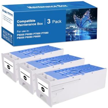 Imagem de T6997 Caixa de manutenção para SureColor T3400 T5400 T3480N T5485 T3470 T3475 T5470 P6000 P6080 P7000 P7080 P7570 P8000 P8080 0 P90 Substituição de impressora 00 P9080 P9500 P9570 para tanque de tinta