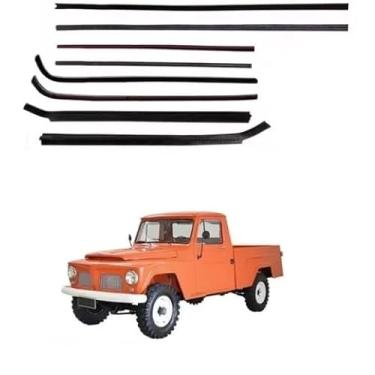 Imagem de Jogo De Canaletas E Pestanas Portas Rural/F 75 Ford Willys