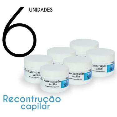 Imagem de KIT Máscara Reconstrução Capilar 300g 6 Unds - Begônia