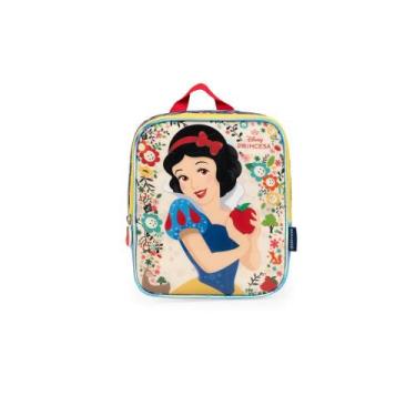 Imagem de Lancheira Térmica Infantil Feminina Branca de Neve Rosa - Bagaggio, U