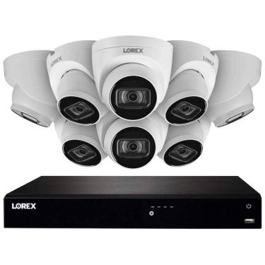Imagem de Sistema de Câmera de Segurança Lorex com 8 Câmeras 4K 8MP e 16 Canais