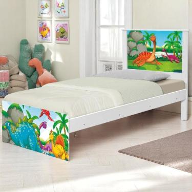 Imagem de Cama Juvenil Zap Terra Dos Dinossauros Com Colchão
