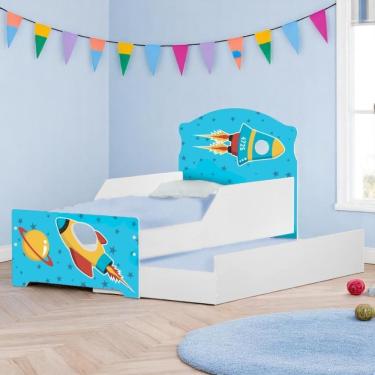 Imagem de Bicama Mini Snap Foguete Espacial Com Colchões