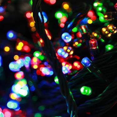 Imagem de Cordão Luminoso Led Taschibra Pisca Pisca 8 Funções 5m 96 Leds 110V, C