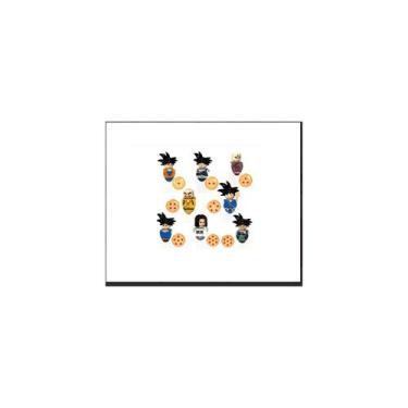 Imagem de Conjunto de 9 blocos montáveis de bonecos Lego Dragon Ball - Lightbek 