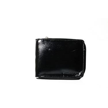 Imagem de Carteira de Couro Masculina com Zíper-Águia Couro - 112 Cor:Preto;Tamanho:Padrão
