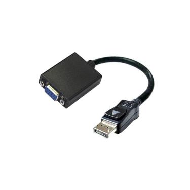 Imagem de Cabo adaptador DisplayPort macho para VGA fêmea de 20 cm
