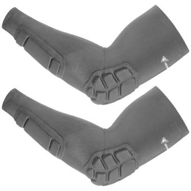 Imagem de Mangas de braço acolchoadas Newbyinn Elbow Forearm, pacote com 2 unida