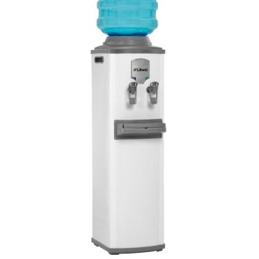 Imagem de Bebedouro de água Natural Coluna 60HZ Master Duas Torneiras Branco Libell