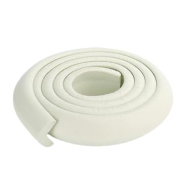 Imagem de Rolo Protetor De Quina E Borda | Cantoneira De Silicone Para ProteçãO De Mesas, MóVeis E Cantos(GELO)
